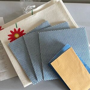 Fuller thirsty camel cloths Polka Dot and Floral Kitchen shammy Towel Set